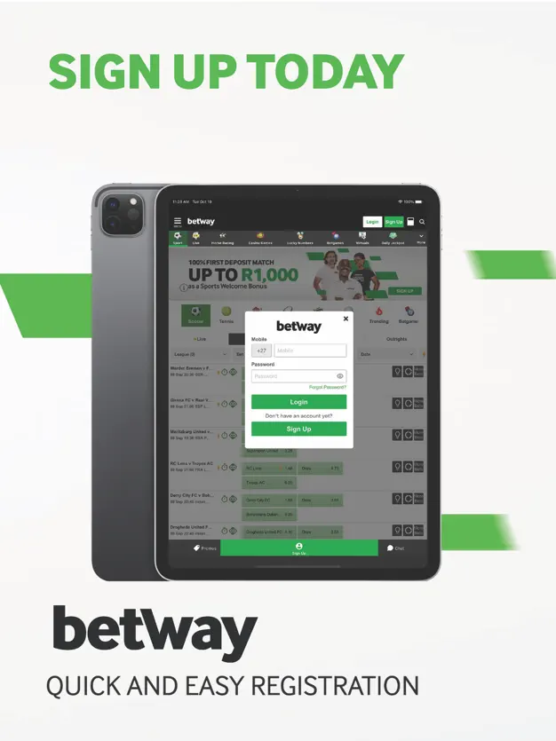 Betway App Registration