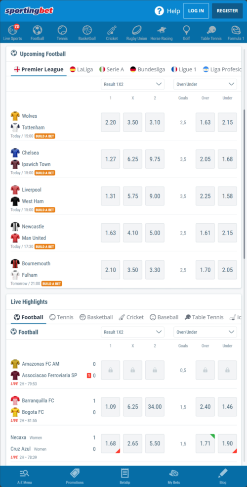 Sportingbet Betting Offer