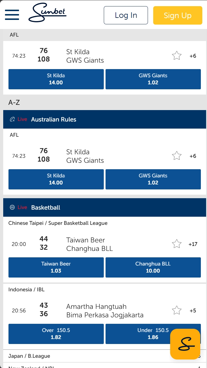 SunBet Betting Offer